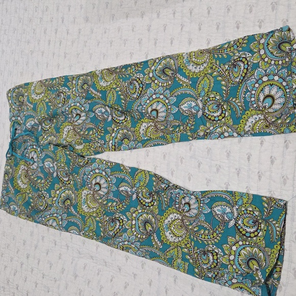 Vera Bradley Other - 🦚Vera Bradley Adorable Cotton Pajama Pants In Very Good Condition. Size L💚💙